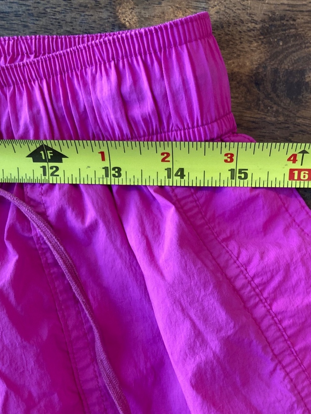 Anthropologie Daily Practice Medium Base Jump Parachute Cargo Pants Magenta - Picture 7 of 10